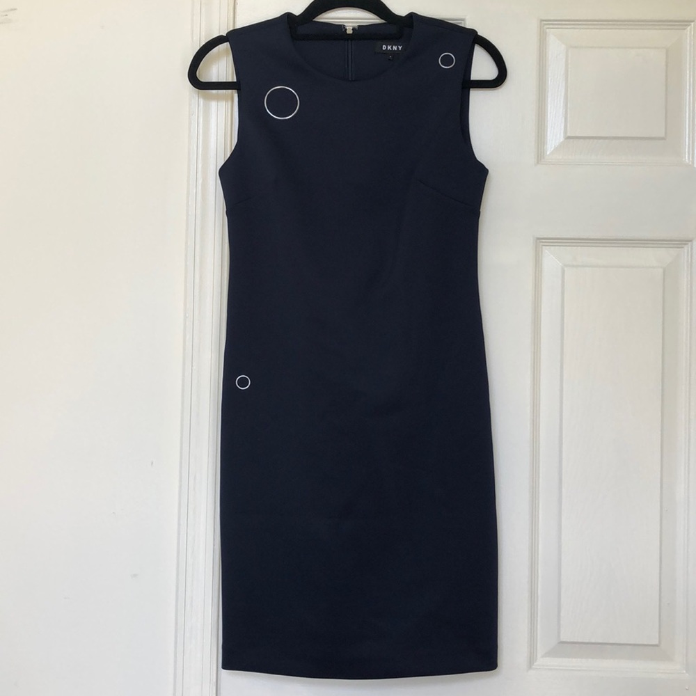 DKNY navy dress 4